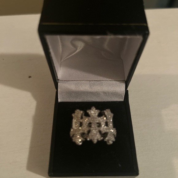 White gold ring (size 10) - Picture 5 of 6